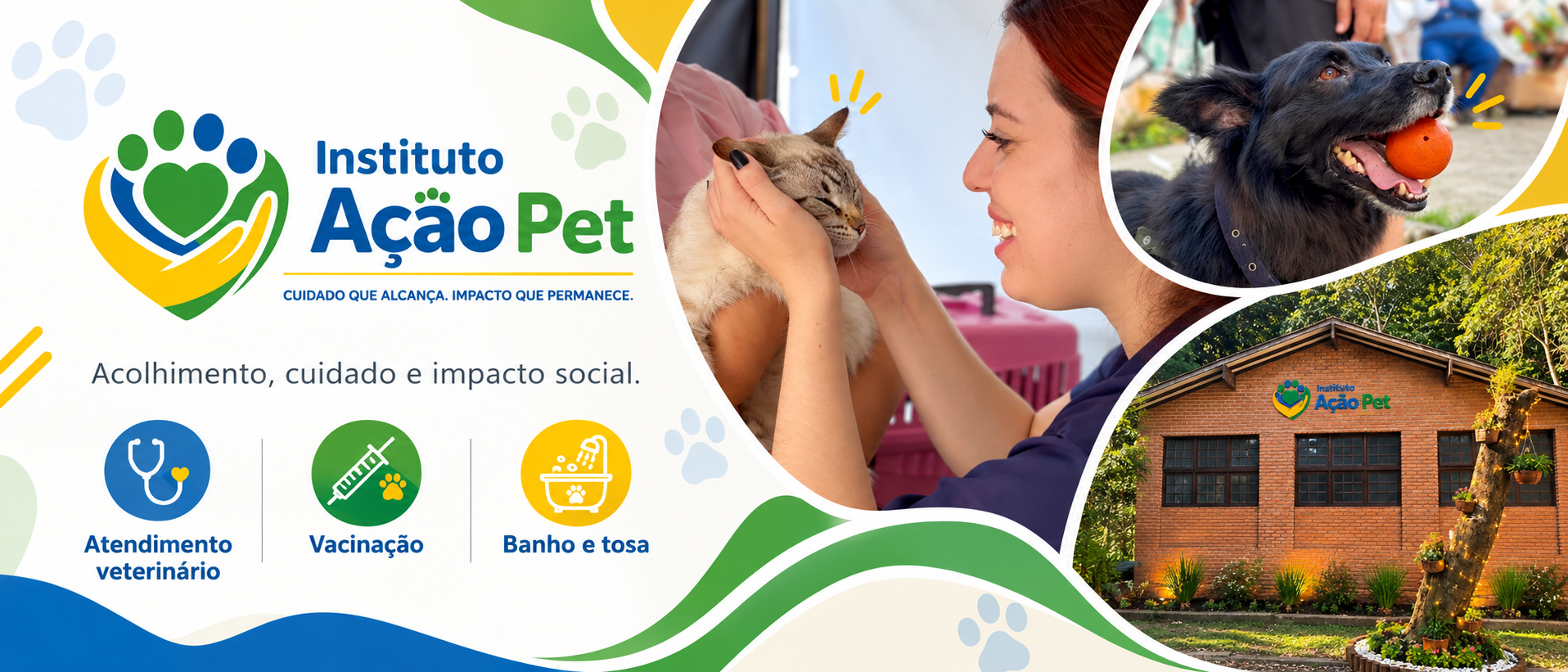 Instituto Ação Pet — Cuidado que alcança. Impacto que permanece.
